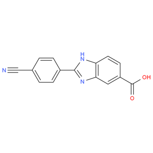 2-(4-CYANOPHENYL)-1H-BENZIMIDAZOLE-5-CARBOXYLIC ACID