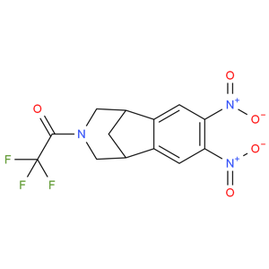 1-(4,5-Dinitro-10-azatricyclo[6.3.1.0]dodeca-2,4,6-trien-10-yl)-2,2,2-trifluoroethanone