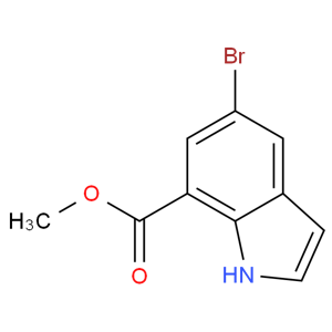 methyl 5-bromoindoline-7-carboxylate