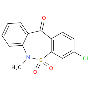 8-氯-10-二氧-11-甲基-二苯[c,f] [1,2]-噻唑5-酮