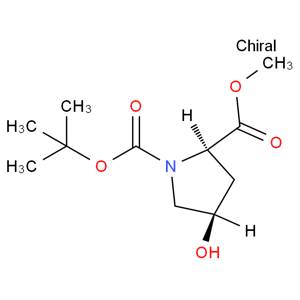 N-Boc-顺式-4-羟基-D-脯氨酸甲酯