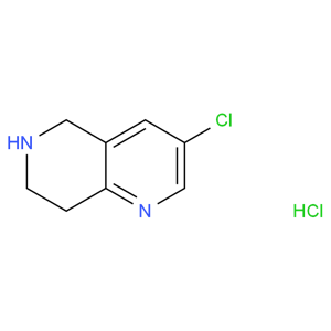 3-chloro-5,6,7,8-tetrahydro-1,6-naphthyridine hydrochloride