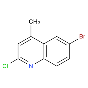 2-氯-4-甲基-6-溴喹啉