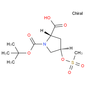 N-Boc-反式-4-甲磺酰氧基-L-脯氨酸