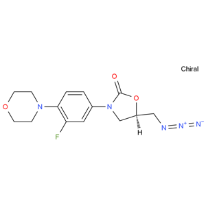 (R)-5-(Azidomethyl)-3-[3-fluoro-4-(4-morpholinyl)phenyl]-2-oxazolidinone