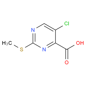 5-氯-2-(甲巯基)-4-嘧啶甲酸