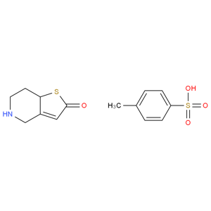 5,6,7,7a-四氢噻吩并[3,2-c]吡啶-2(4H)-酮对甲苯磺酸盐