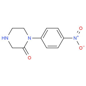 1-(4-硝基苯基)哌嗪-2-酮