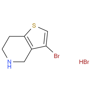 3-Bromo-4,5,6,7-tetrahydrothieno[3,2-c]pyridine hydrobromide