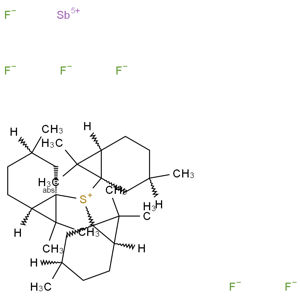 三芳基硫六氟锑酸盐