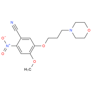 2-氨基-4-甲氧基-5-(3-嗎啉丙氧基)苯甲腈