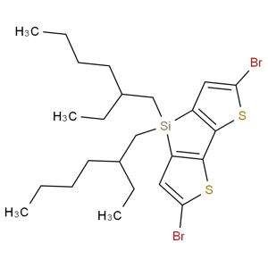 2,6-二溴-4,4-双(2-乙基己基)-4H-硅杂环戊二烯并[3,2-b:4,5-b']二噻吩{2,6-Dibromo-4,4-bis(2-ethylhexyl)-4H-silolo[3,2-b:4,5-b']dithiophene}