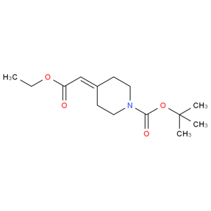 tert-butyl 4-(2-ethoxy-2-oxoethylidene)piperidine-1-carboxylate