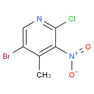 2-氯-5-溴-3-硝基-4-甲基吡啶